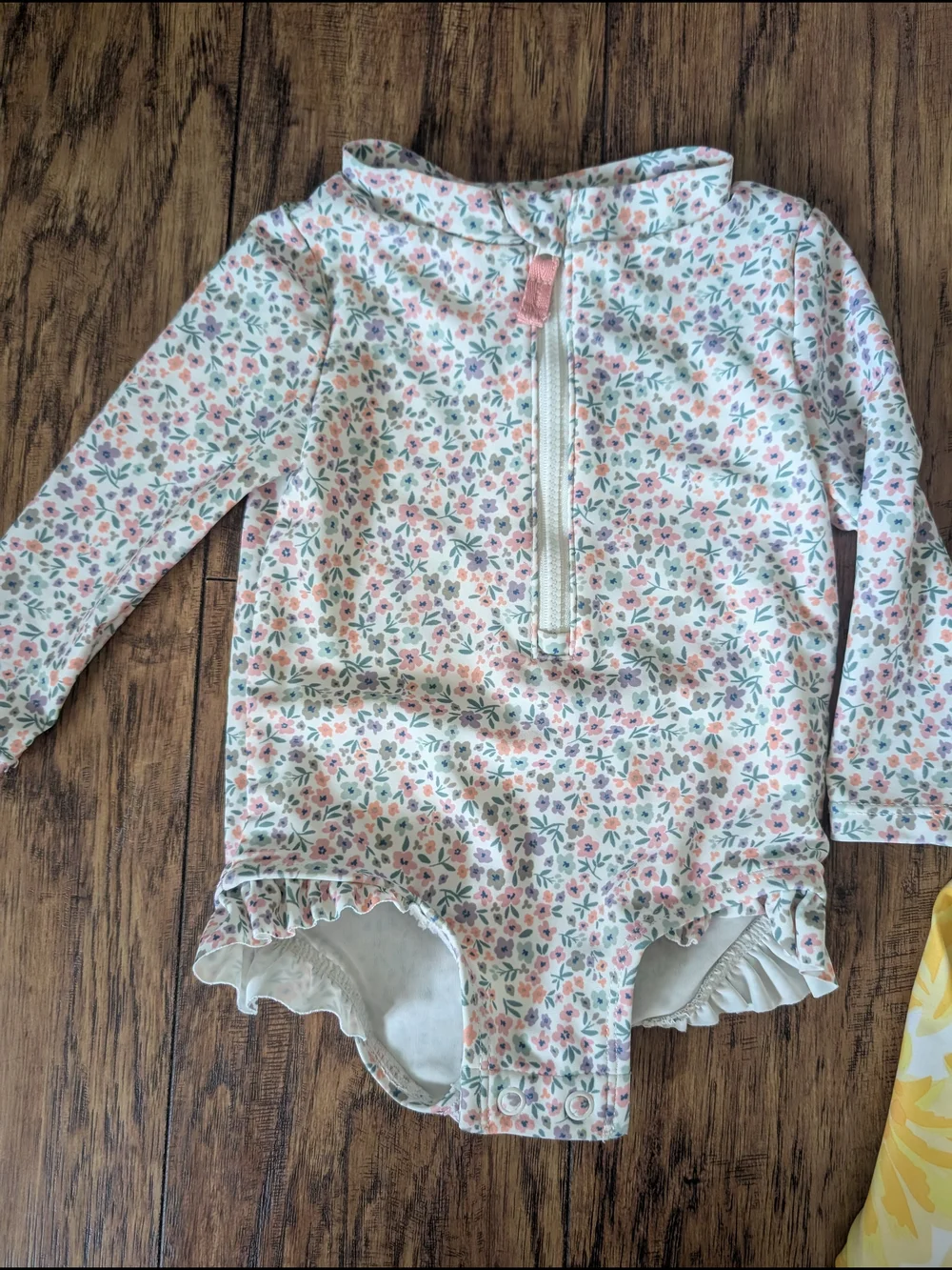 Set Of 2 Carter's One-Piece Long Sleeve Swimsuits Size 6m